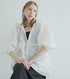 Sheer Volume Blouson