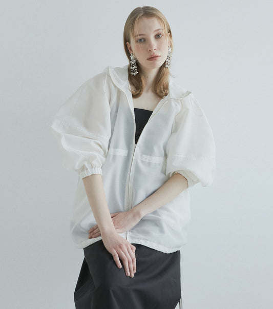 Sheer Volume Blouson