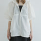 Sheer Volume Blouson
