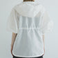 Sheer Volume Blouson