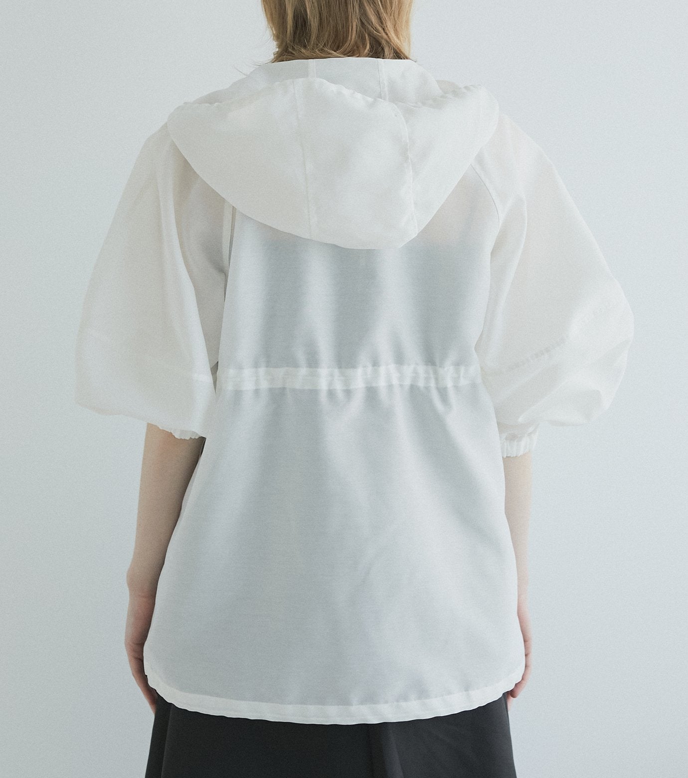 Sheer Volume Blouson