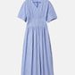 Gingham Check Round Form Dress