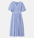Gingham Check Round Form Dress