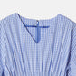 Gingham Check Round Form Dress