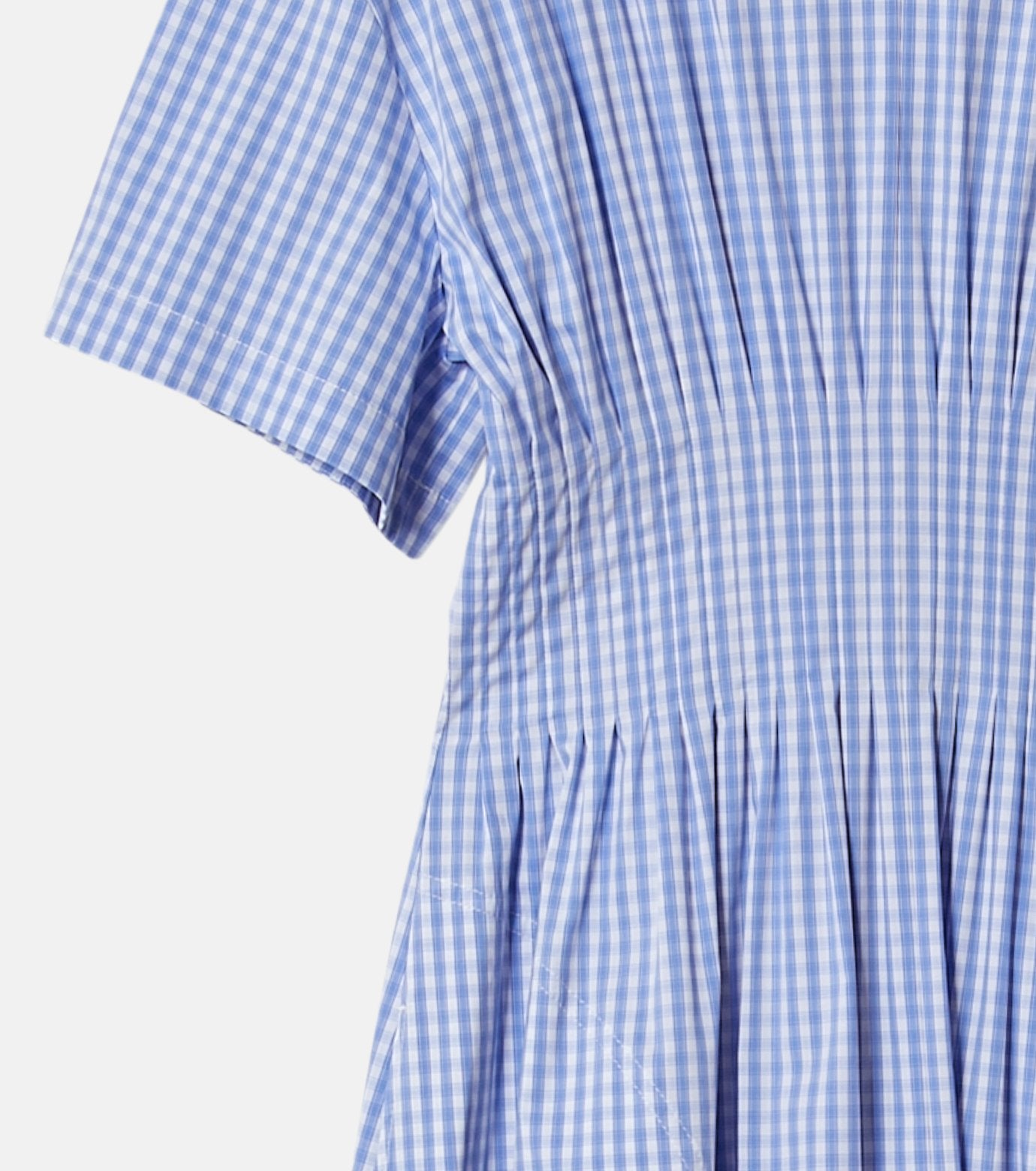 Gingham Check Round Form Dress