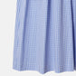 Gingham Check Round Form Dress