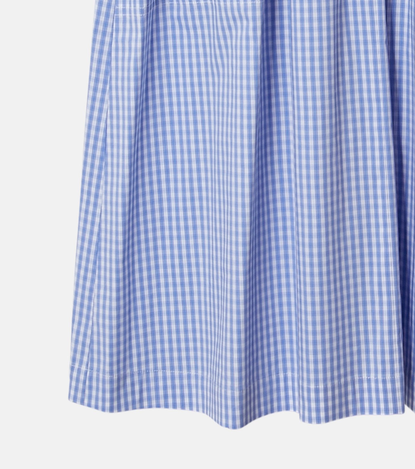 Gingham Check Round Form Dress