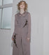 Sheer Shirt Dress w/Flocked Flower