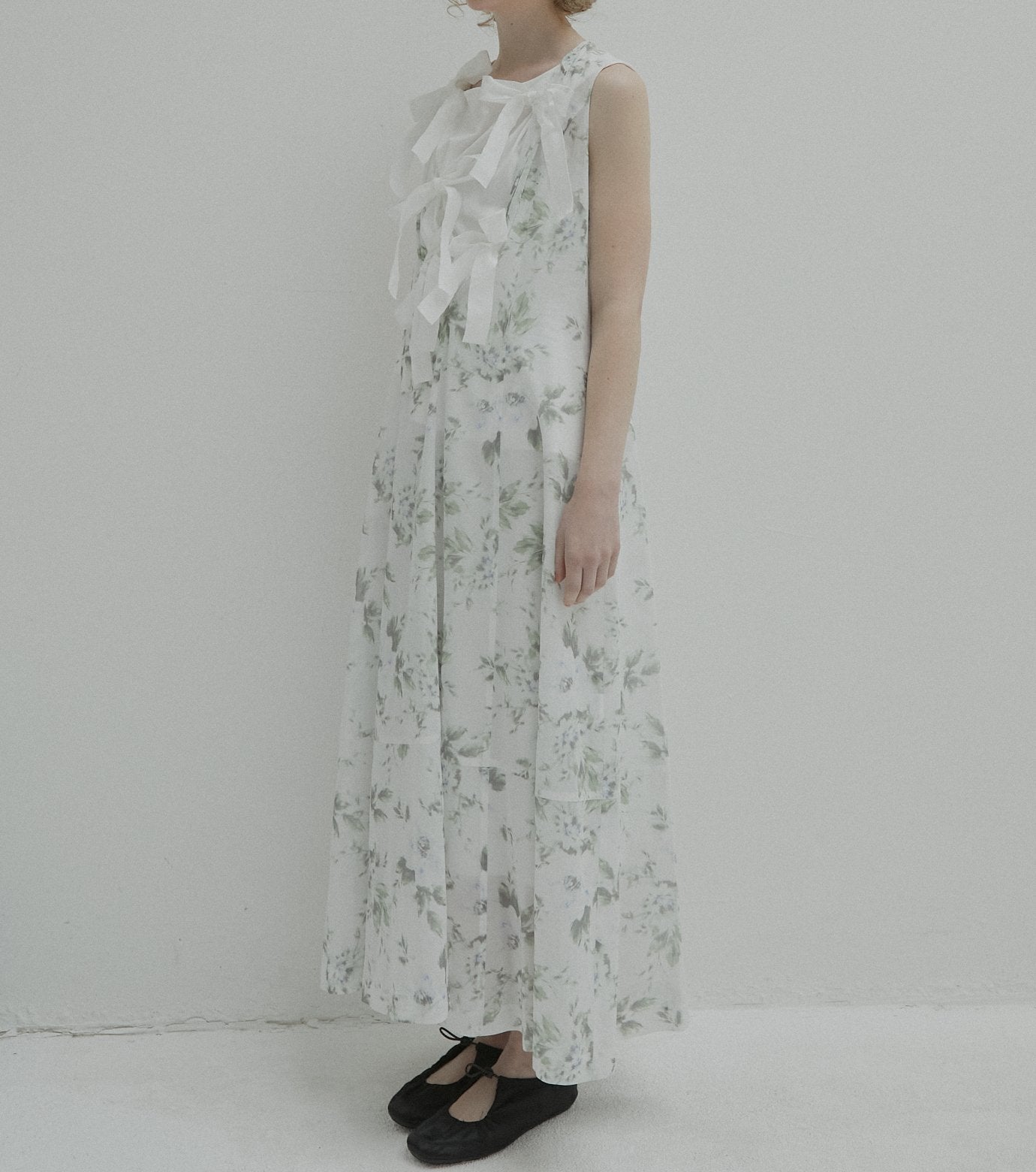 Vintage Floral Maxi Dress