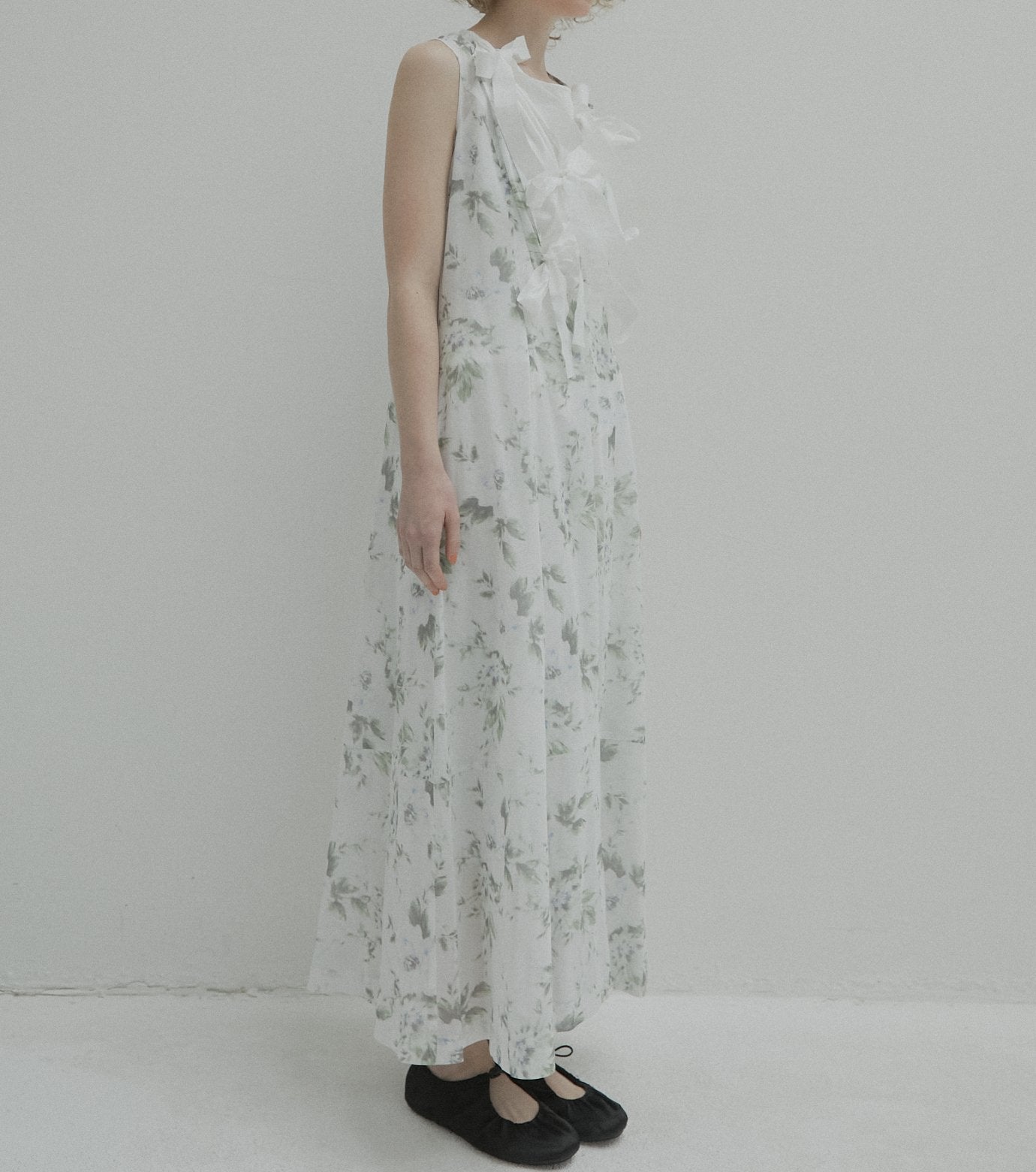 Vintage Floral Maxi Dress