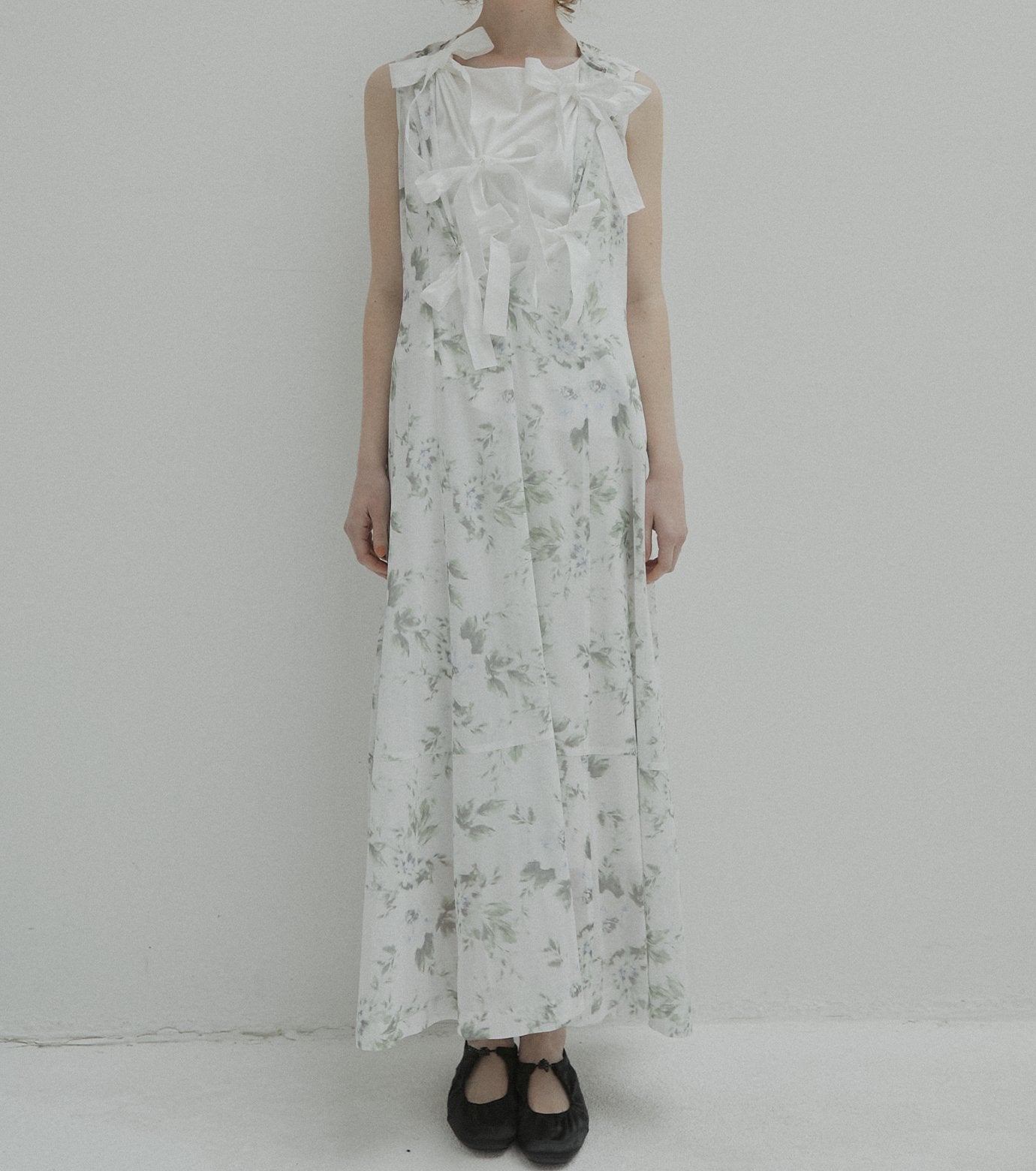 Vintage Floral Maxi Dress