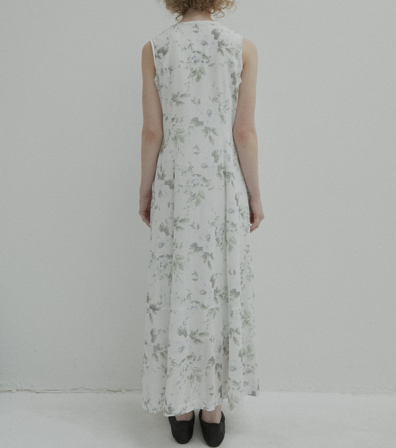 Vintage Floral Maxi Dress