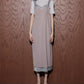 Organza x Satin Slip Dress