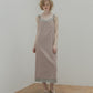 Organza x Satin Slip Dress