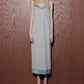 Organza x Satin Slip Dress