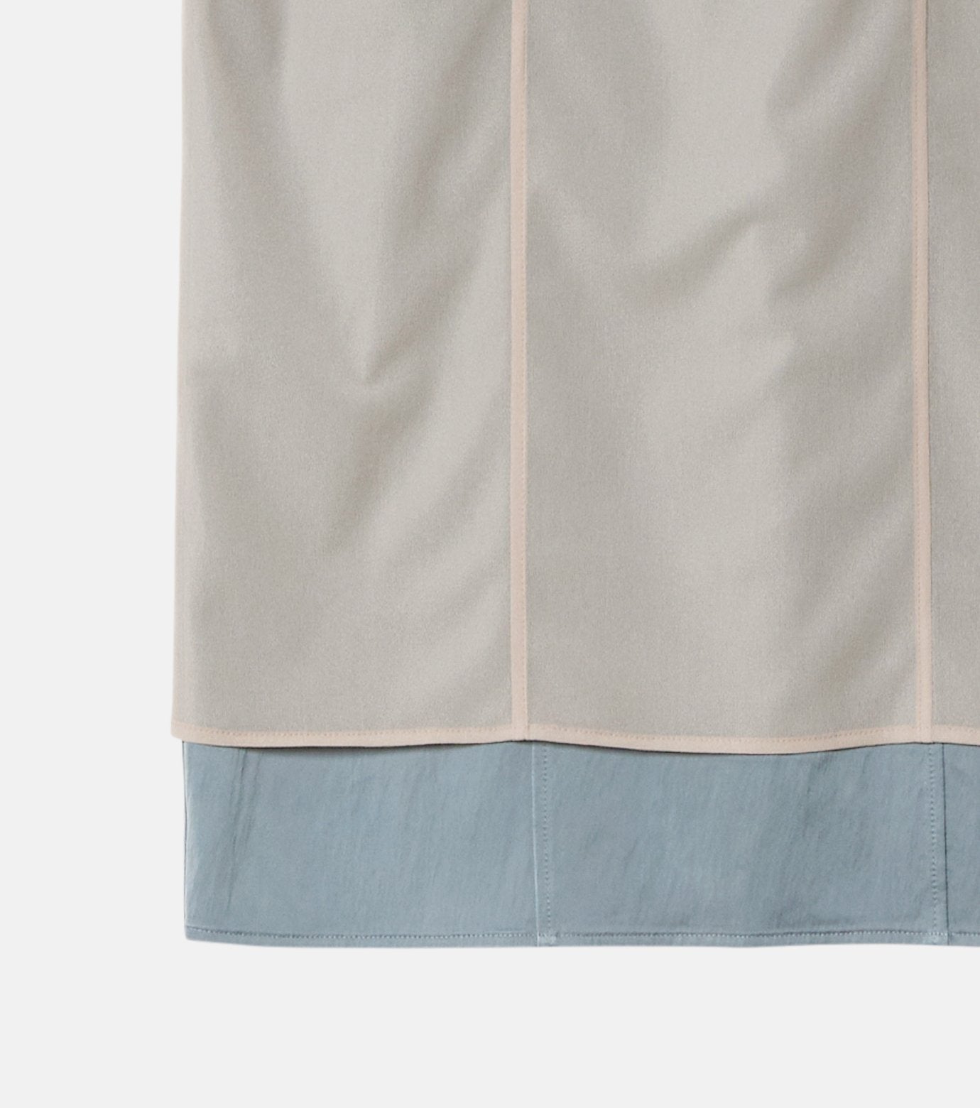 Organza x Satin Slip Dress