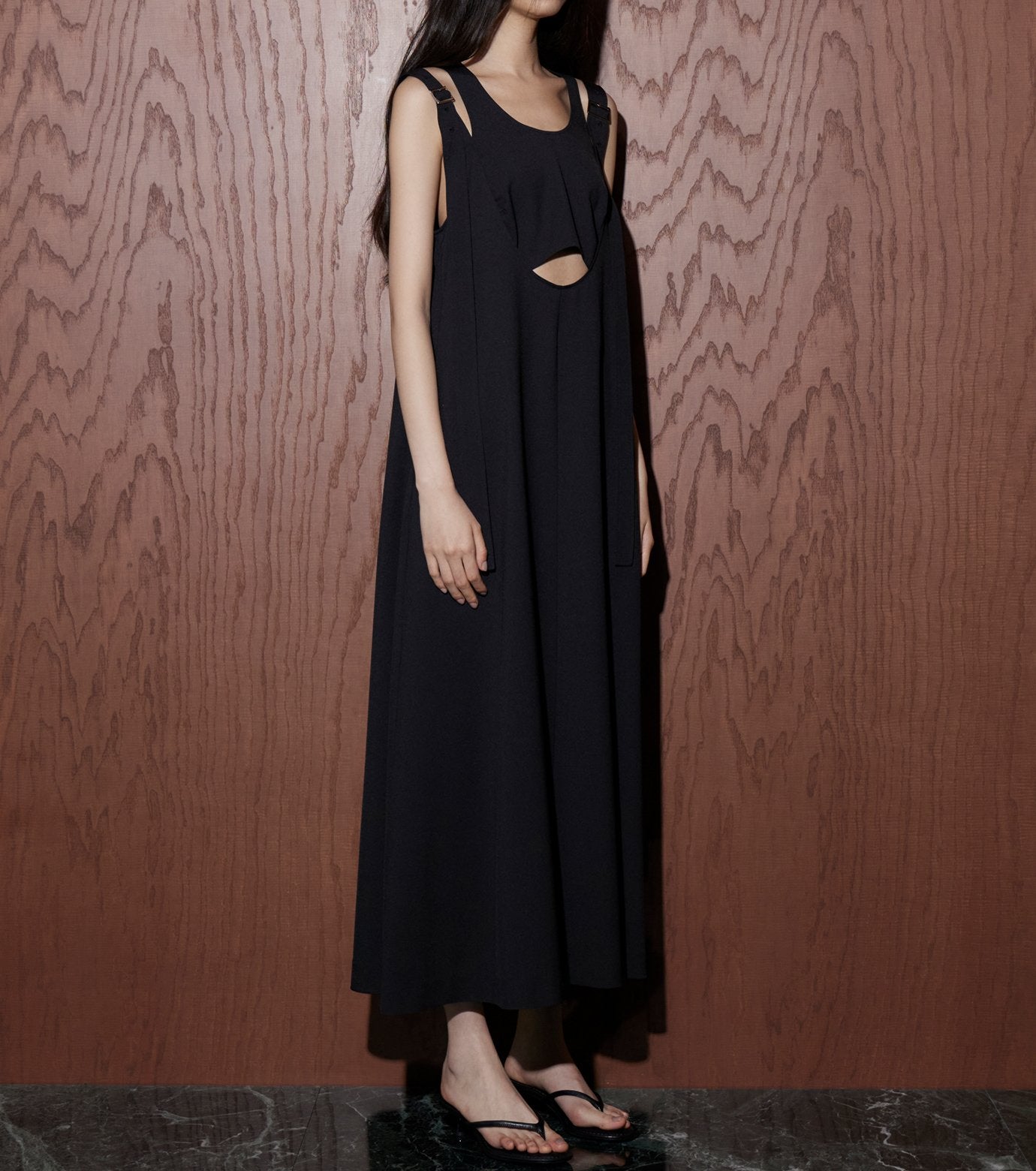Extra Long Strap A-Line Dress