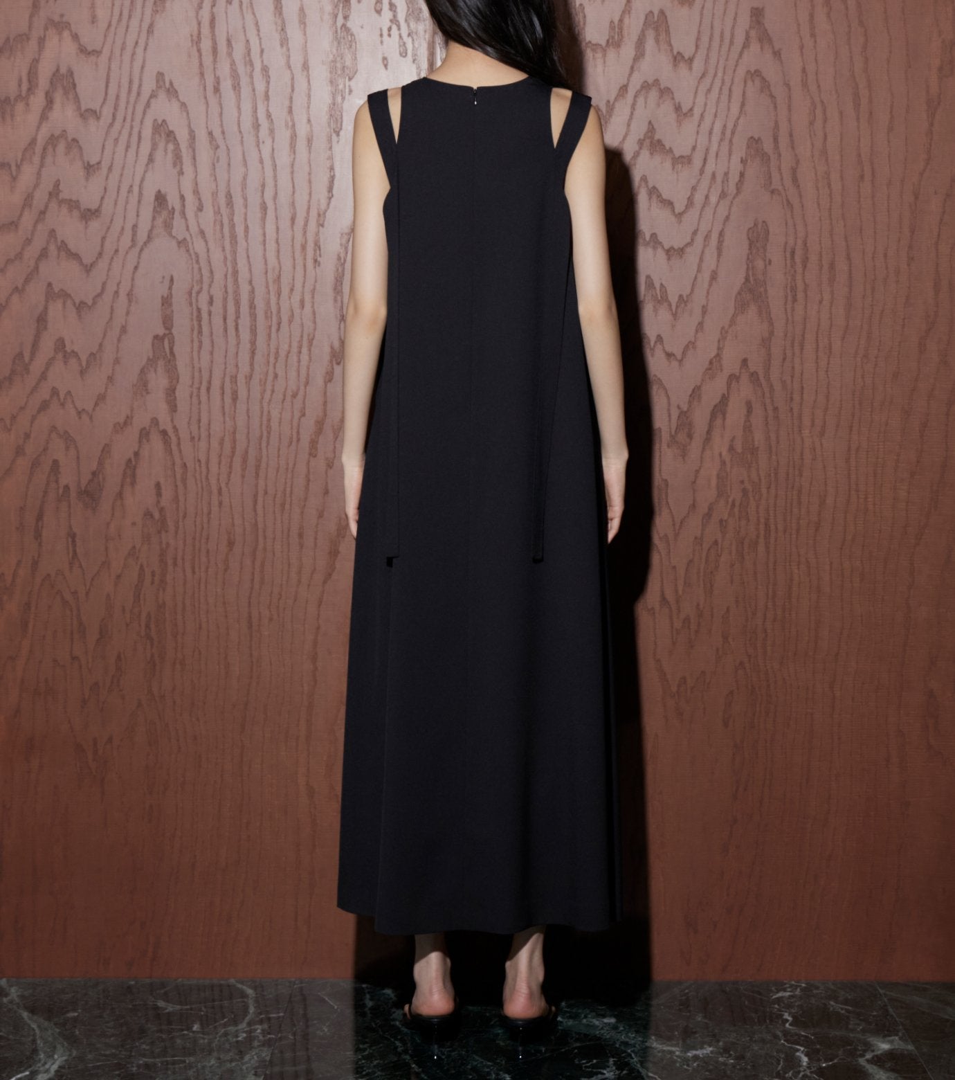 Extra Long Strap A-Line Dress