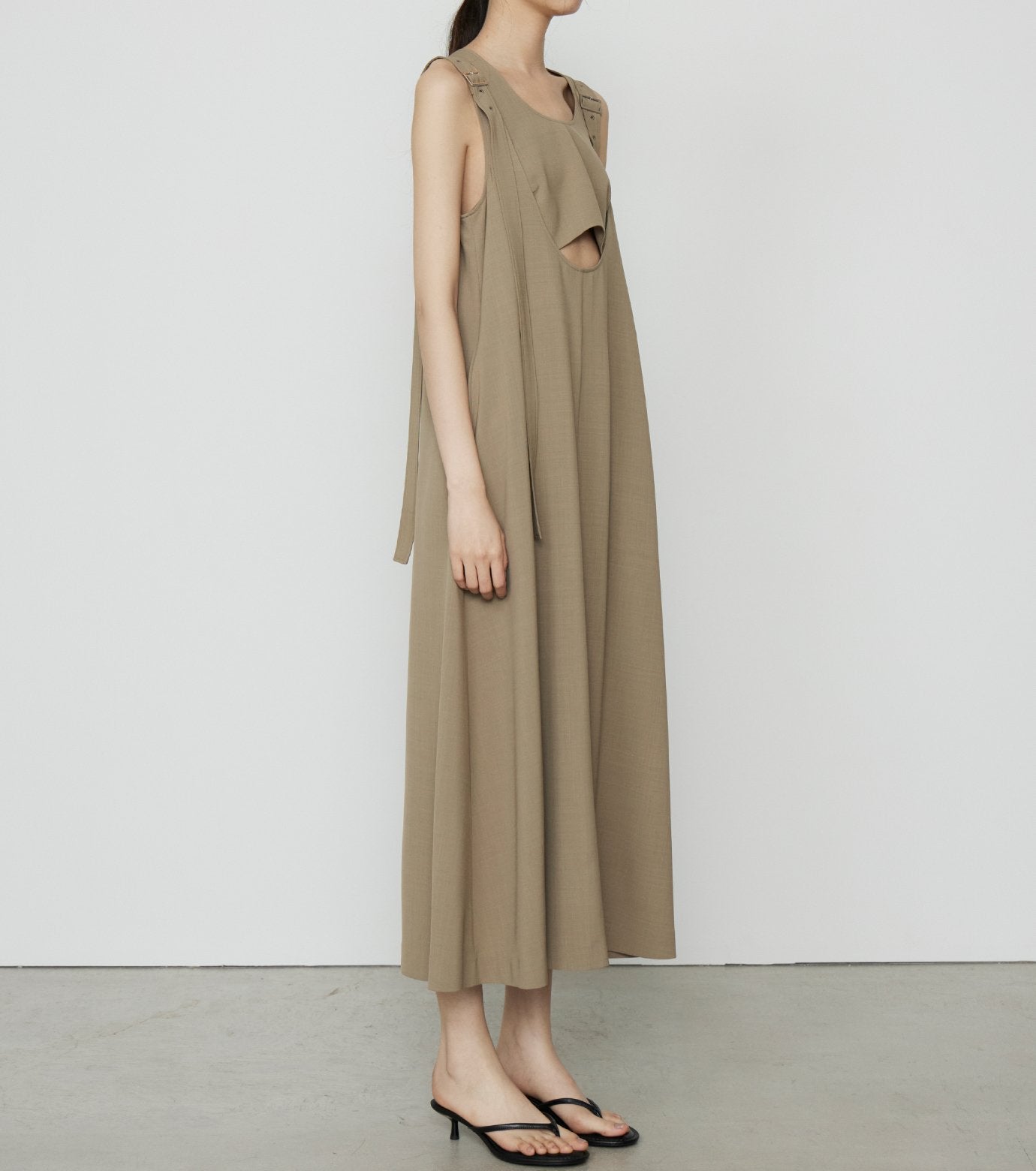 Extra Long Strap A-Line Dress