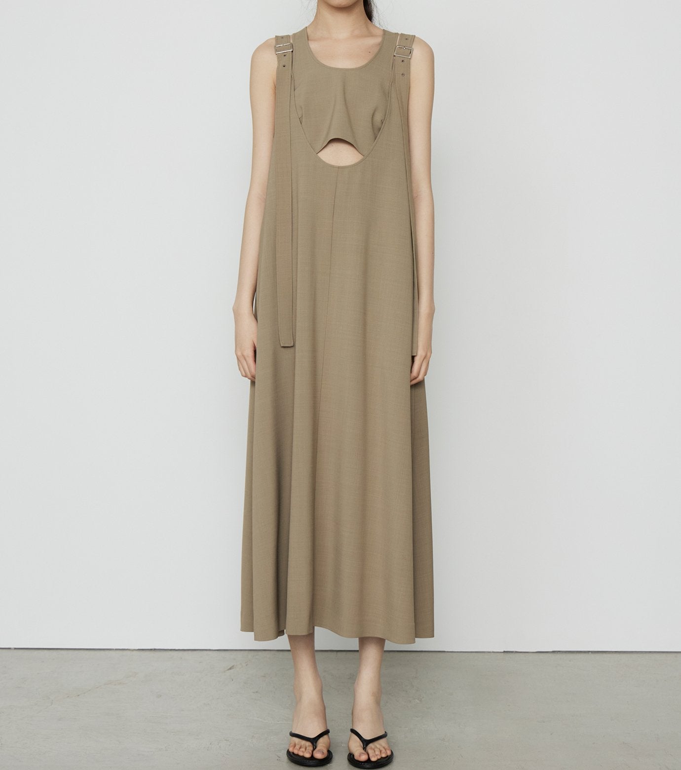 Extra Long Strap A-Line Dress