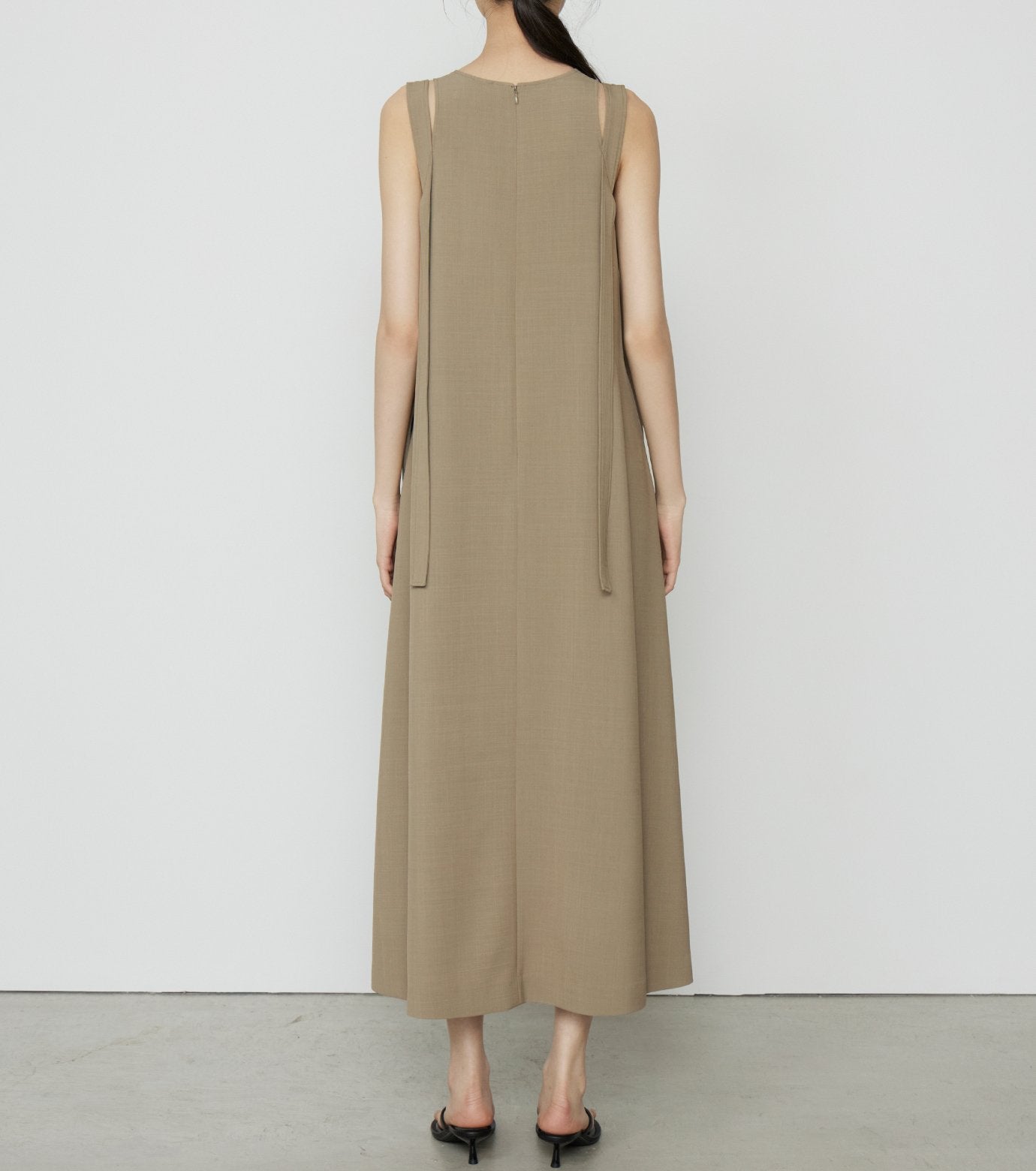 Extra Long Strap A-Line Dress