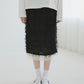 Tape Yarn Shirring Skirt