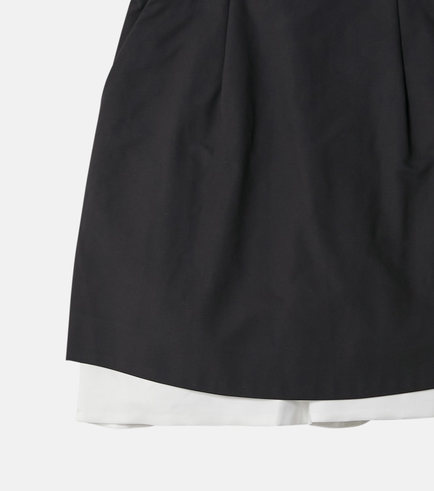 Contrast Mini Skirt