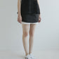 Contrast Mini Skirt