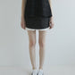 Contrast Mini Skirt