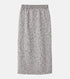 Tweed Melange Knit Skirt