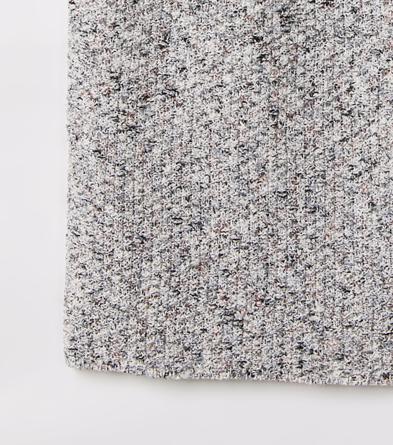 Tweed Melange Knit Skirt