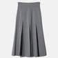 Pleated Skirt w/Sheer Detail