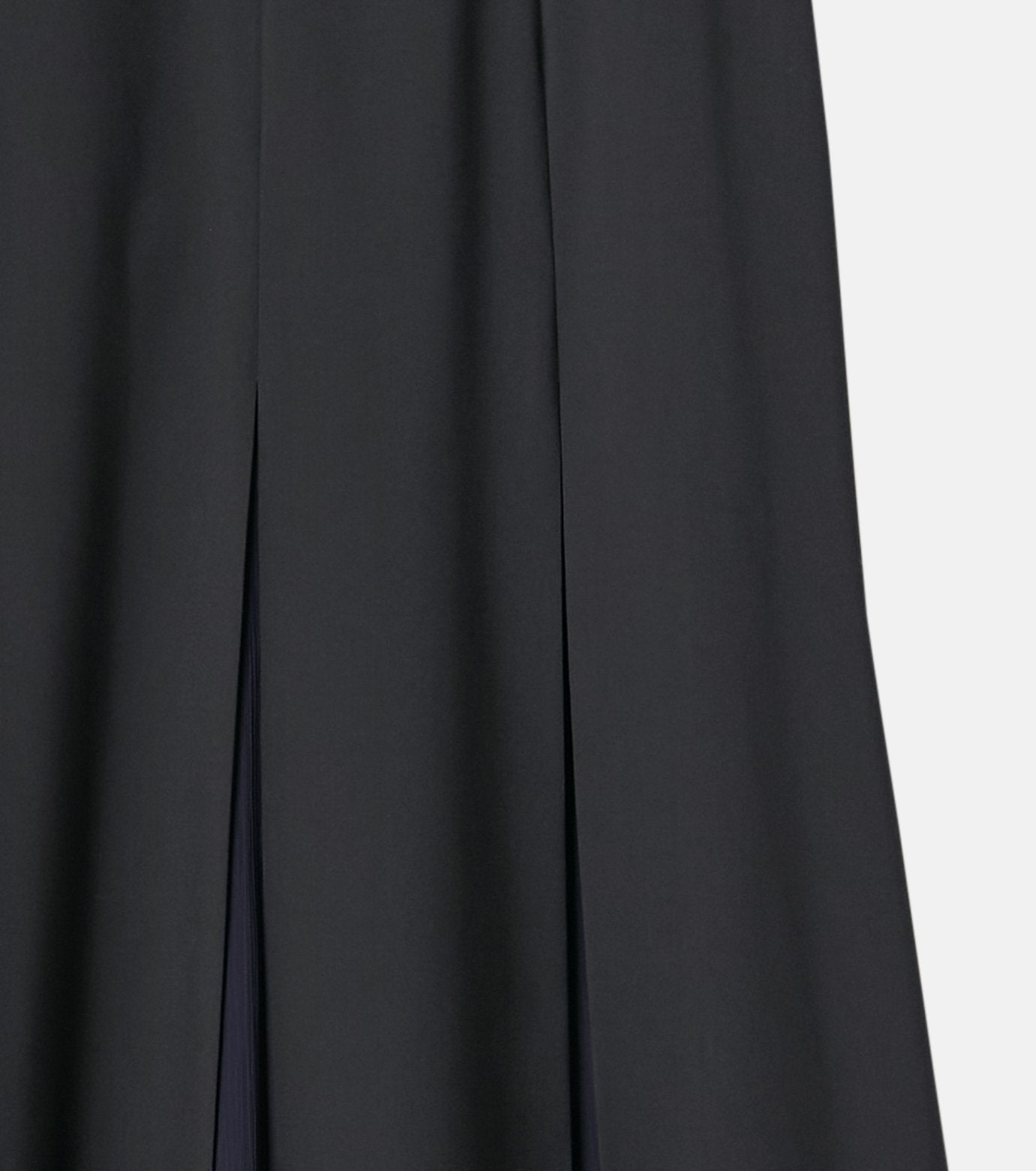 Pleated Skirt w/Sheer Detail