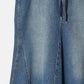 Flared Denim Skirt
