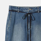 Flared Denim Skirt