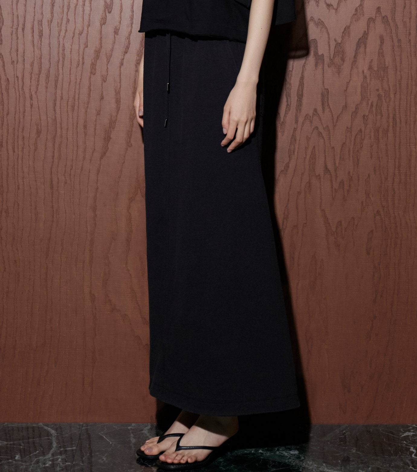 Ozone Washed Jersey Skirt