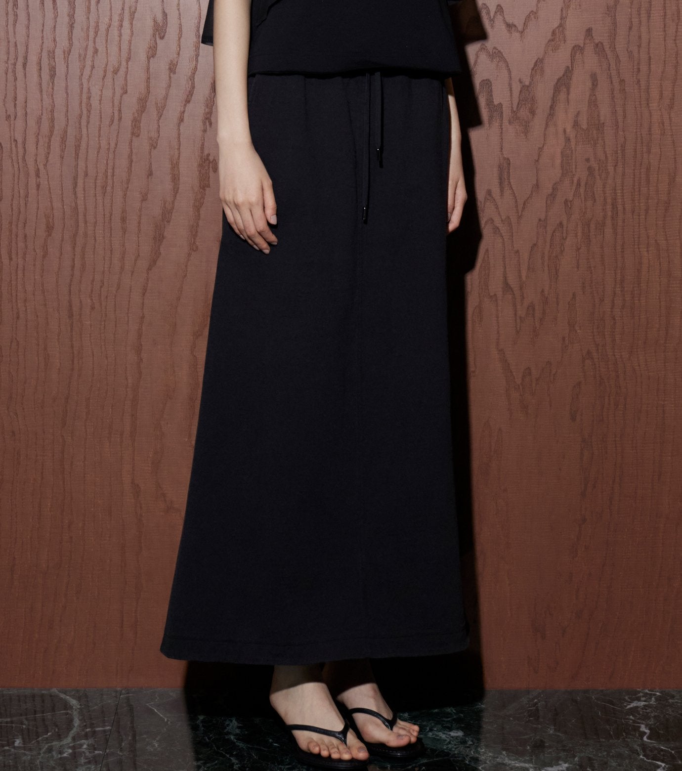Ozone Washed Jersey Skirt