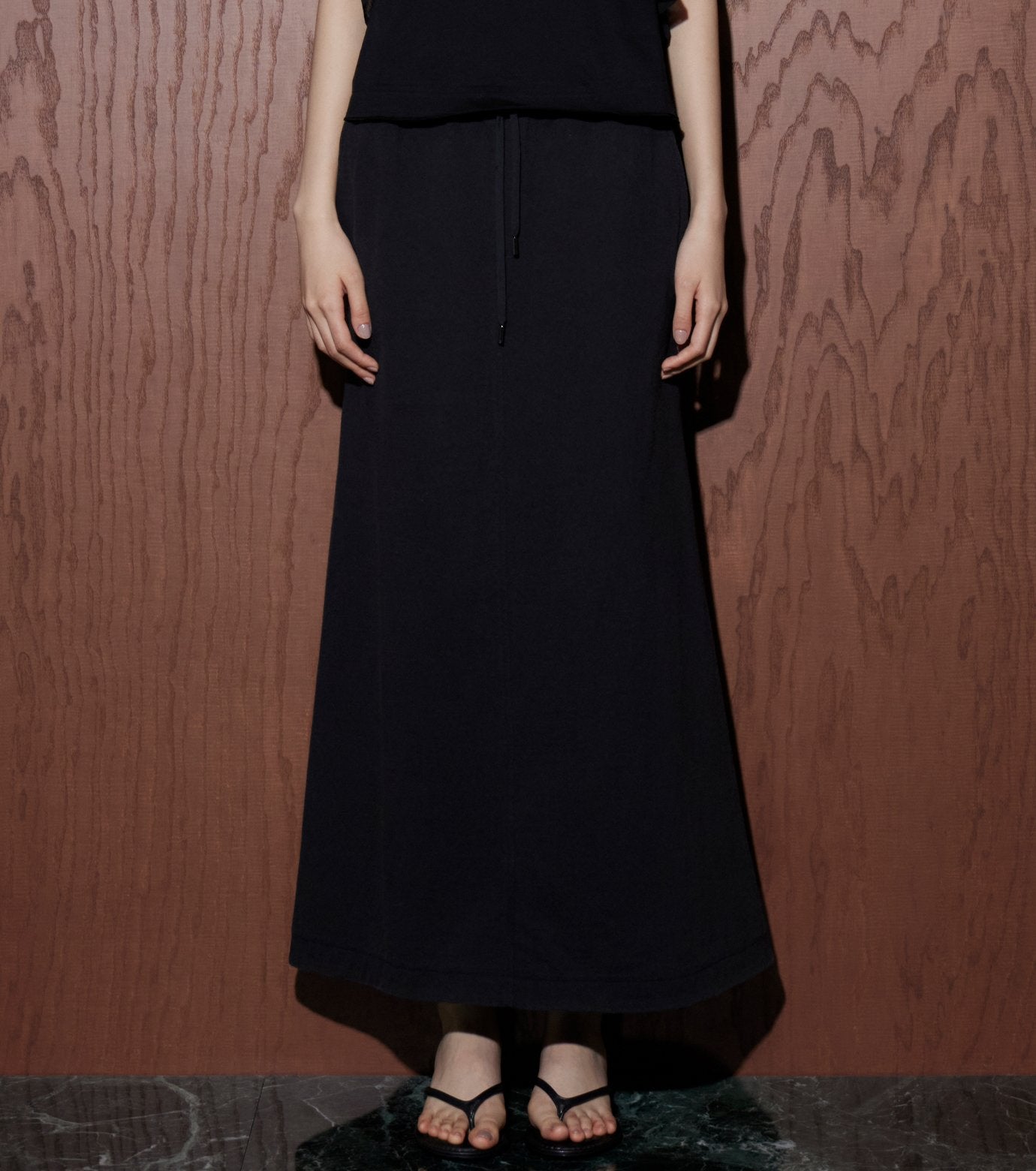 Ozone Washed Jersey Skirt