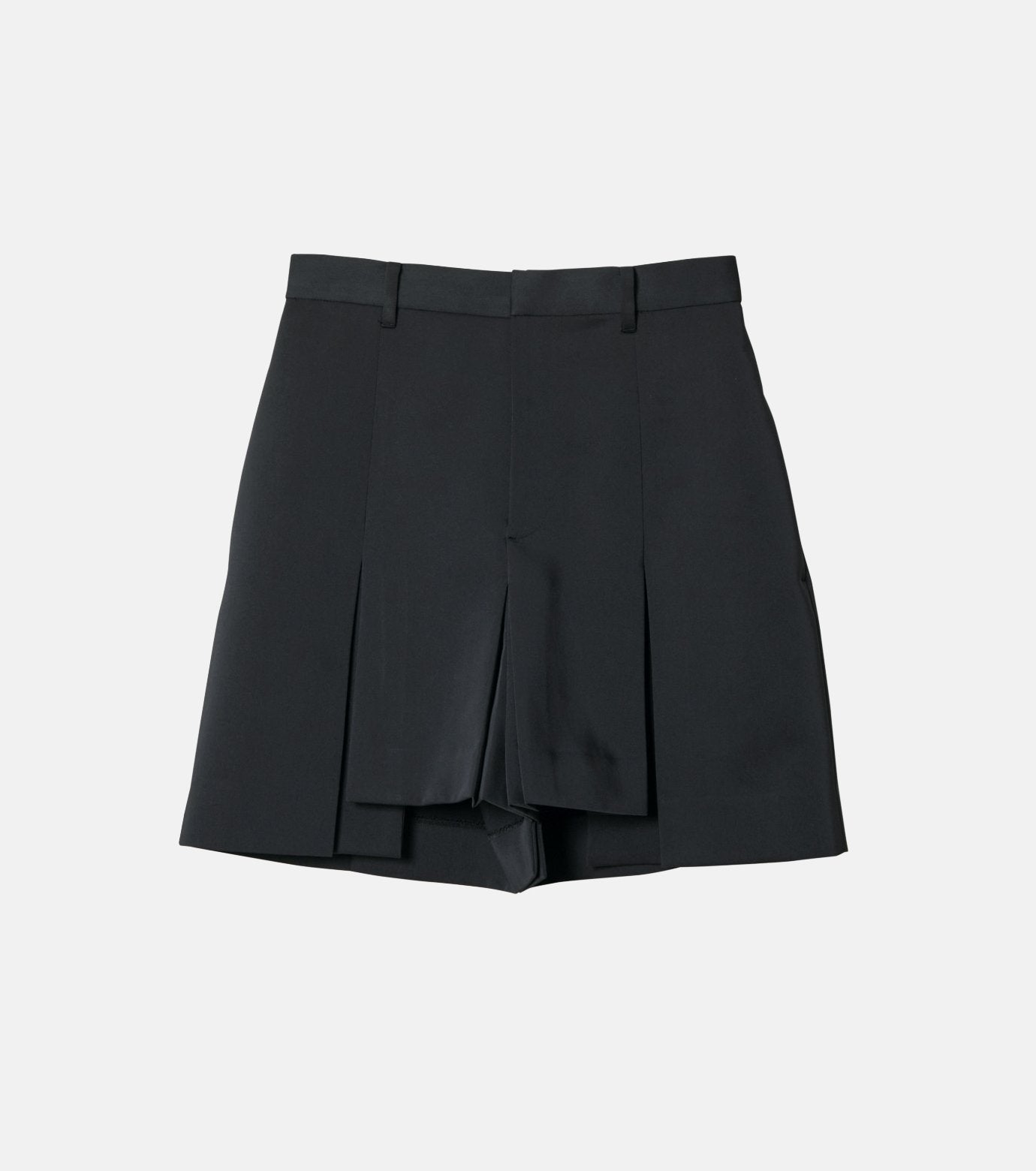 Irregular Hem Short Jupette