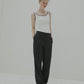 Slim Flare Pant w/Sheer Detail