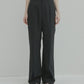 Slim Flare Pant w/Sheer Detail
