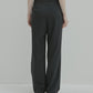 Slim Flare Pant w/Sheer Detail