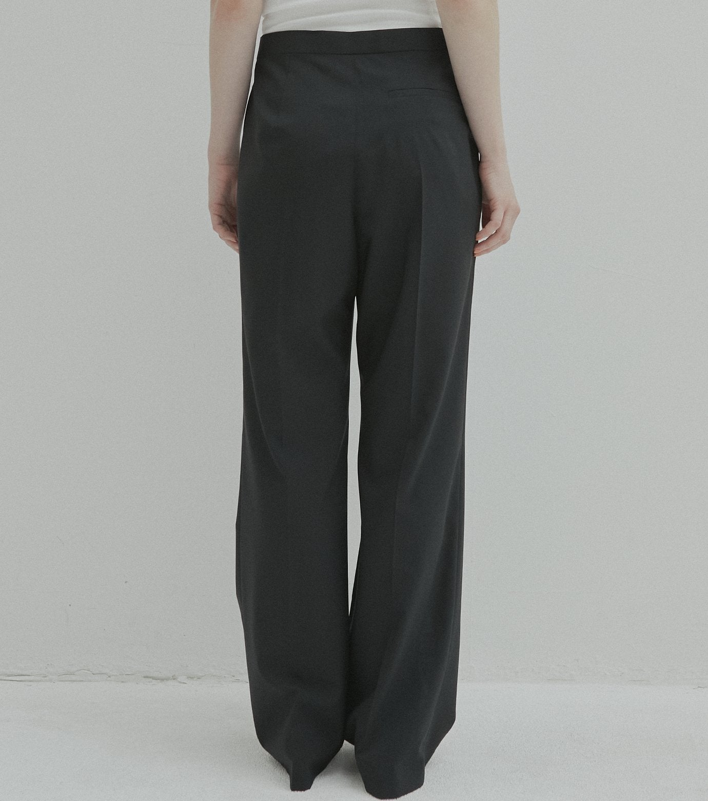 Slim Flare Pant w/Sheer Detail