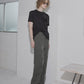 Slim Flare Pant w/Sheer Detail
