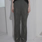 Slim Flare Pant w/Sheer Detail
