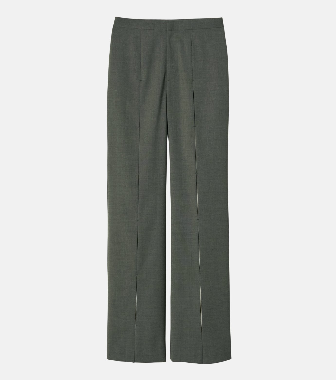 Slim Flare Pant w/Sheer Detail
