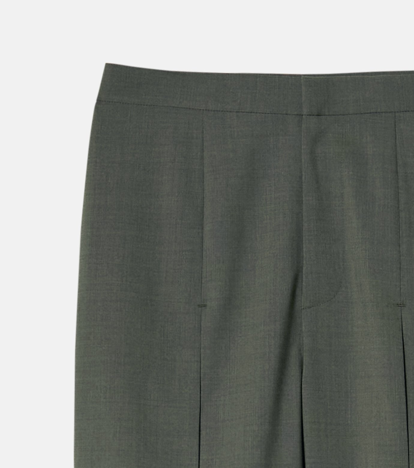 Slim Flare Pant w/Sheer Detail
