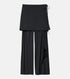 Sheer Relax Pant w/Flocked Flower