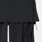 Sheer Relax Pant w/Flocked Flower