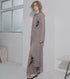 Sheer Relax Pant w/Flocked Flower